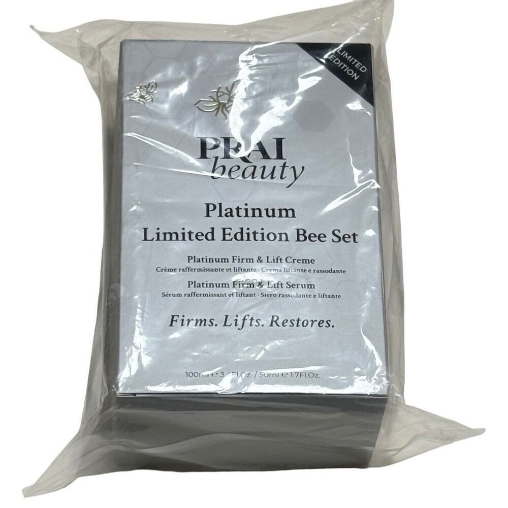 Prai Platinum Firm and Lift Serum & Creme Bee Duo - NEW - LIMITED EDITION